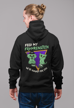 Load image into Gallery viewer, Feed My Frankenstein Men's/Unisex Zip Front Hoodie