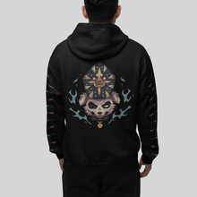 Load image into Gallery viewer, PawPaw Emeritus Fan Art- GhuleGwen- Men's/Unisex Zip Front Hoodie
