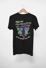 Load image into Gallery viewer, Feed My Frankenstein Men's/Unisex or Women's T-shirt