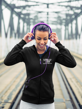 Load image into Gallery viewer, Psycho Kitty Men's/ Unisex Zip Front Hoodie