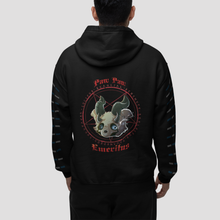 Load image into Gallery viewer, PawPaw Emeritus Fan Art- Pete Clove- Men's/Unisex Zip Front Hoodie