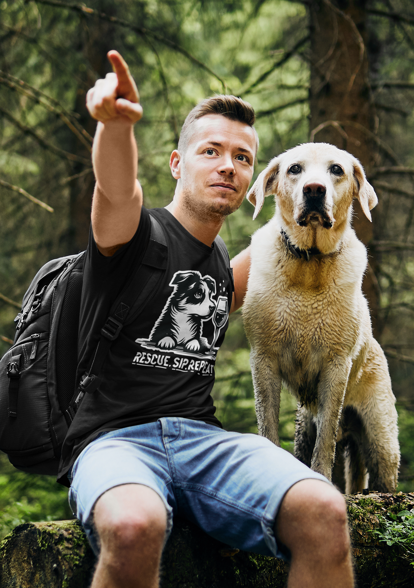 thumbnail image 2 of PRO PLAN Rally To Rescue T-Shirt - Do More For Pets - Large & X-Large Men's Purple 2 of 2