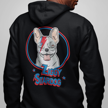 Load image into Gallery viewer, Ziggy Stardog Men's/Unisex Zip Front Hoodie