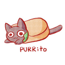 Load image into Gallery viewer, PURRito - Men's/ Unisex or Women's T-shirt