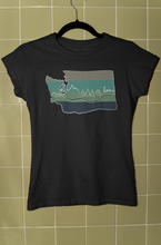 Load image into Gallery viewer, WA is Home- Cat Version- Men's/Unisex or Women's T-shirt