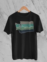 Load image into Gallery viewer, WA is Home- Dog Version- Men's/Unisex or Women's T-shirt