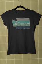 Load image into Gallery viewer, WA is Home- Dog Version- Men's/Unisex or Women's T-shirt