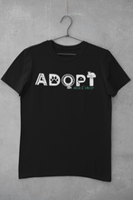 Load image into Gallery viewer, ADOPT (Feline style) Men's/Unisex T-shirt