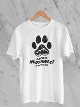 Load image into Gallery viewer, PNW Pawprint Men's/Unisex or Women's T-shirt