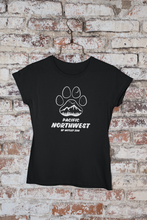 Load image into Gallery viewer, PNW Pawprint Men's/Unisex or Women's T-shirt