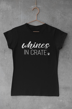Load image into Gallery viewer, Whines In Crate Men's/Unisex or Women's T-shirt