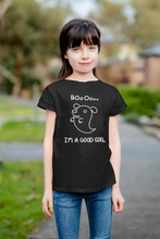 Load image into Gallery viewer, Boo!! I&#39;m A Good Boy GHOST DOG  (Halloween Series)- Men&#39;s/ Unisex or Women&#39;s T-shirt
