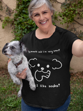Load image into Gallery viewer, I Like Socks Customizable Men's/Unisex or Women's T-shirt