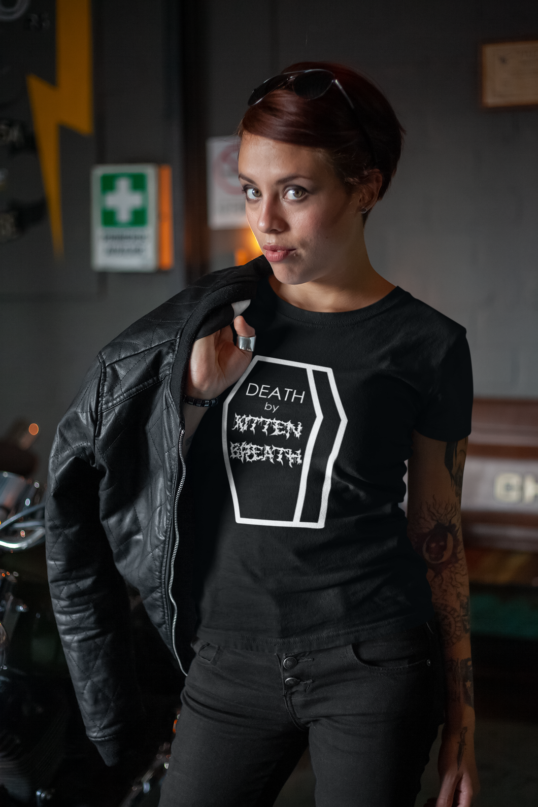 Death by Kitten Breath Men's/Unisex or Women's T-shirt