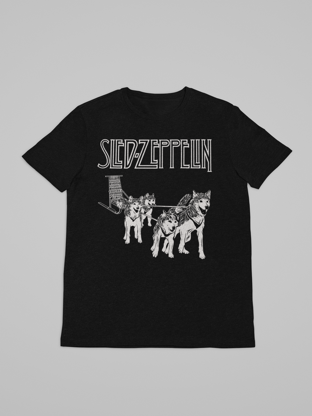 Sled Zeppelin- Men's/Unisex or Women's Fit Tshirt