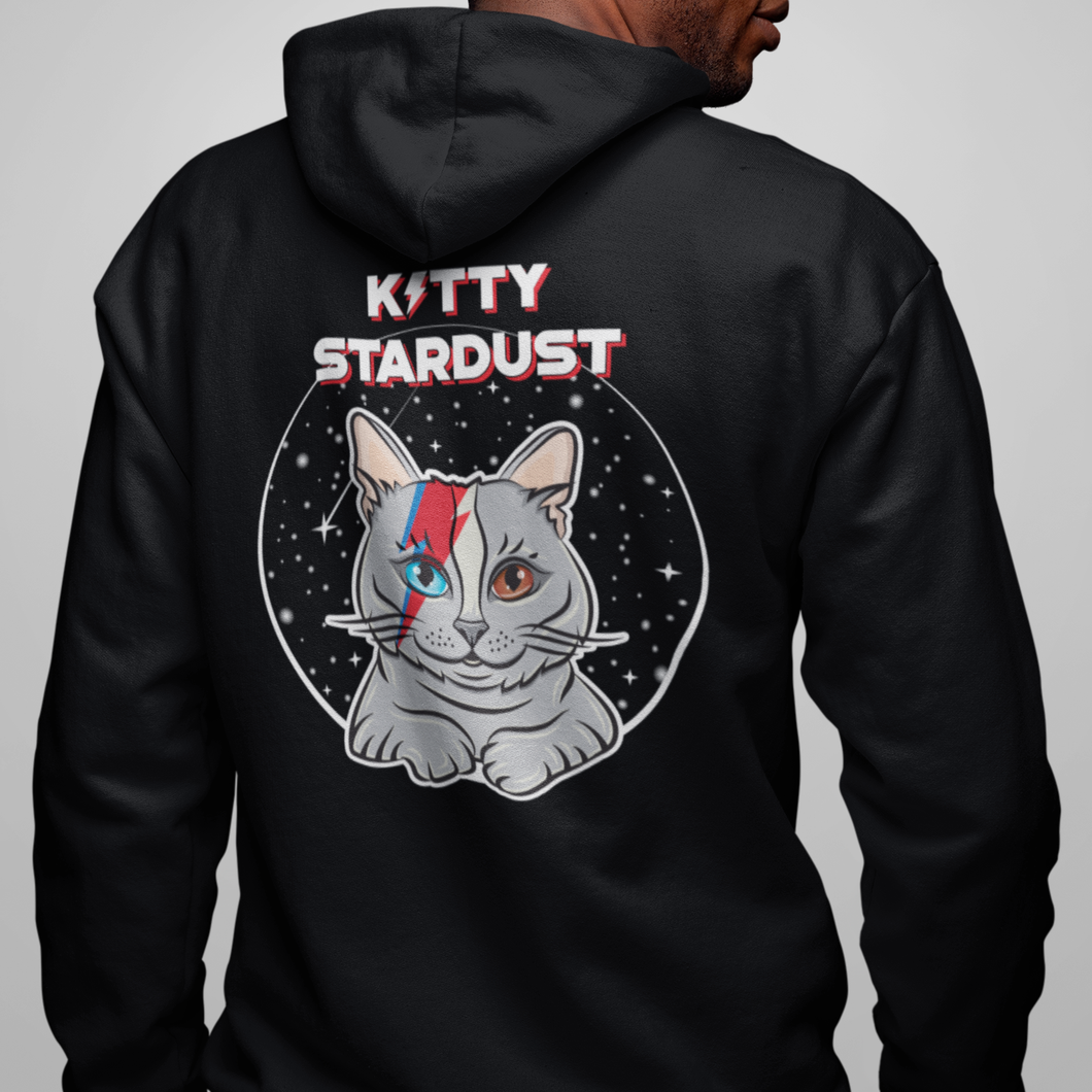 Kitty Stardust Men's/Unisex Zip Front Hoodie