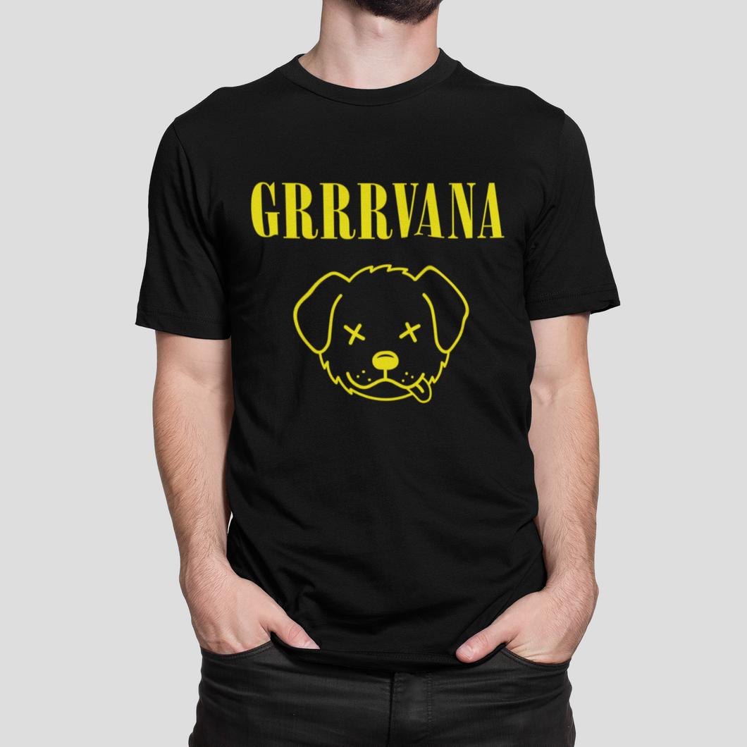 Grrrvana Men's/Unisex or Women's T-shirt