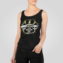 Load image into Gallery viewer, Keep Calm &amp; Rescue On Men&#39;s/Unisex or Women&#39;s Tank
