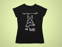 Load image into Gallery viewer, Angry Easter Bunny -  Men&#39;s/ Unisex or Women&#39;s Tshirt
