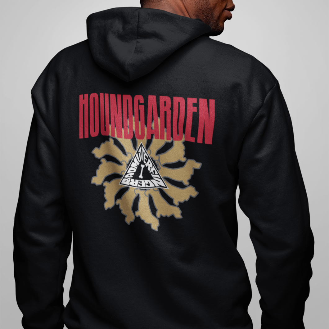 Houndgarden Badmutterfinger Men's/ Unisex Zip Front Hoodie