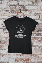 Load image into Gallery viewer, PNW Pawprint Men&#39;s/Unisex or Women&#39;s T-shirt
