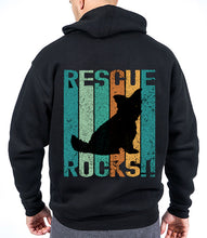 Load image into Gallery viewer, Rescue Rocks Vintage - Men&#39;s/Unisex Hoodie (variety of designs)
