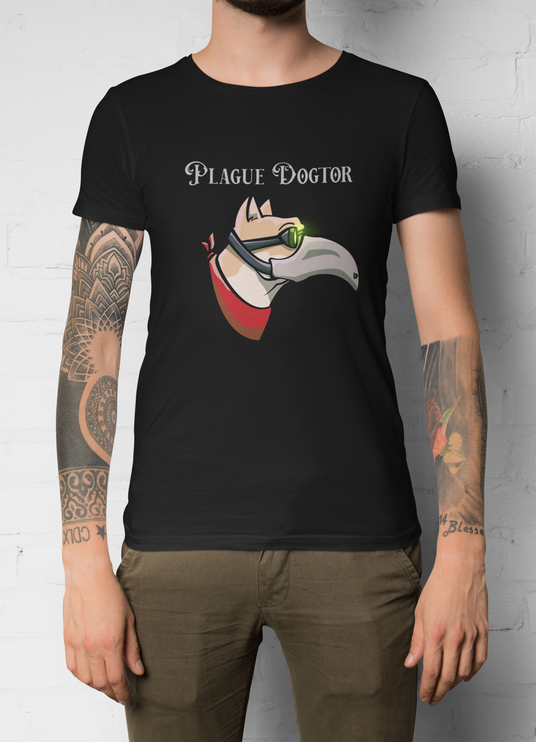 Plague Dogtor- Men's/ Unisex or Women's T-shirt