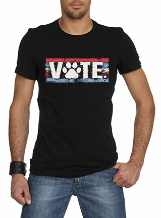 VOTE - Distressed Flag Men's / Unisex or Women's T-shirt